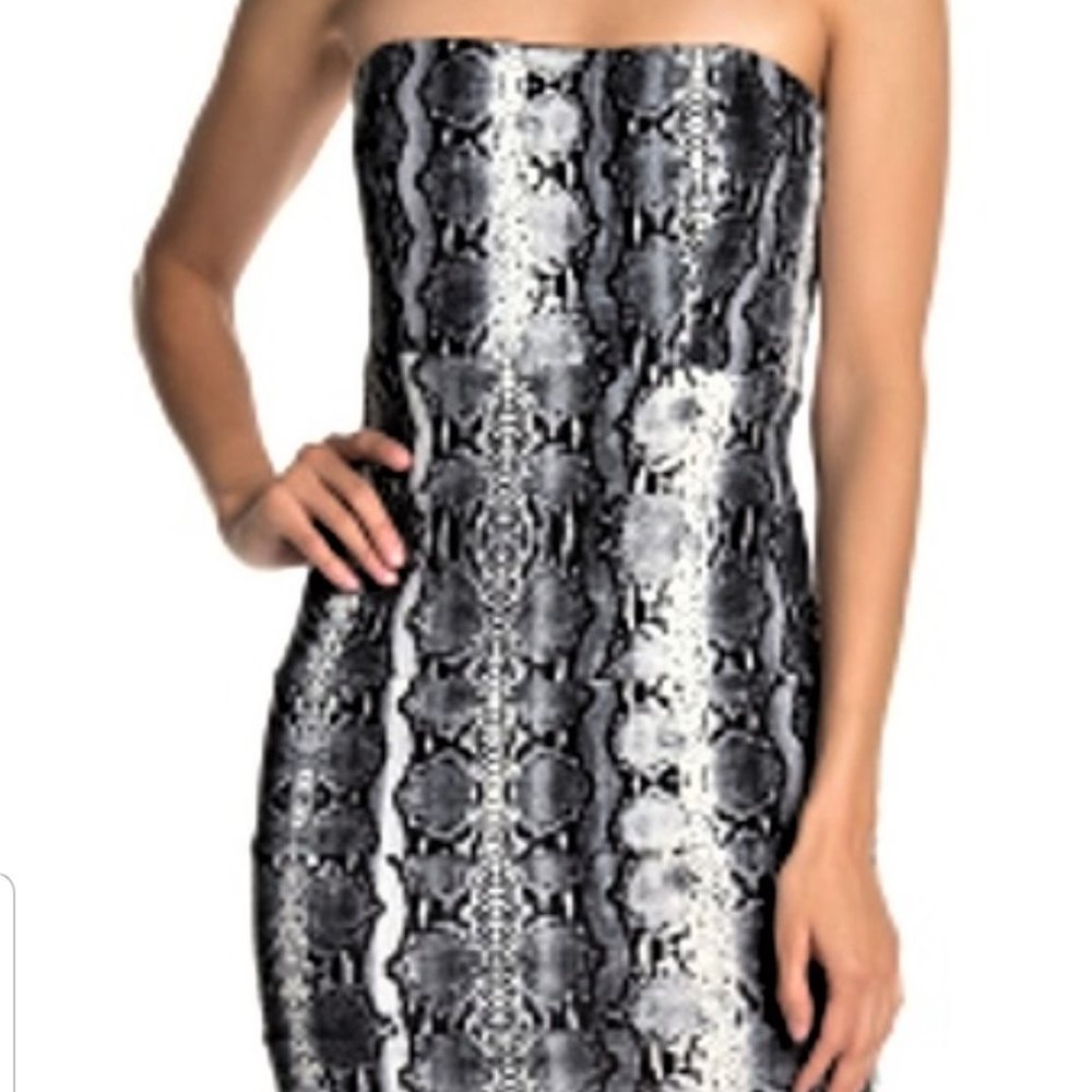 Jump Apparel Women Snakeskin Print